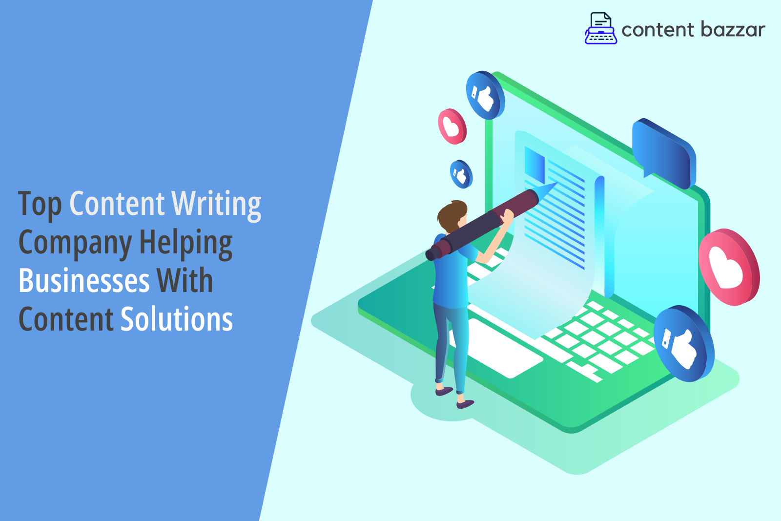 You are currently viewing Top Content Writing Company – Content Bazzar Helping Businesses With Content Solutions